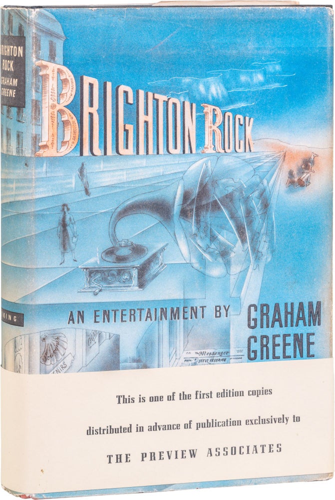 Item #854 Brighton Rock. Graham Greene.