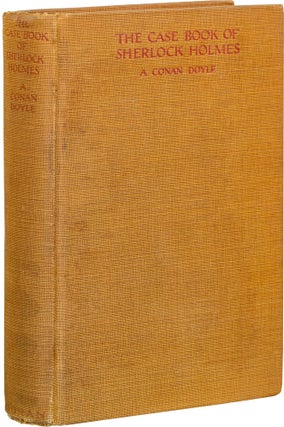 Item #860 The Case Book of Sherlock Holmes. Arthur Conan Doyle