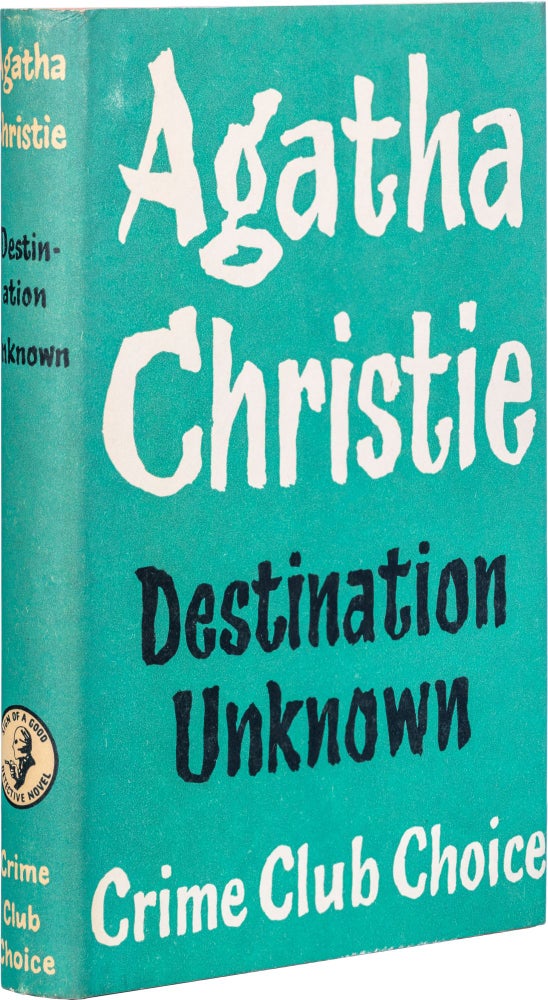 Item #879 Destination Unknown. Agatha Christie.