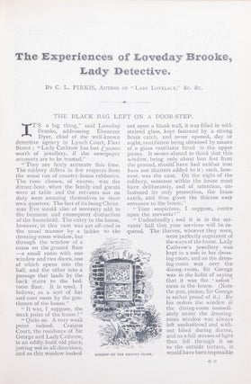 Item #888 The Experiences of Loveday Brooke, Lady Detective. Catherine Louisa Pirkis