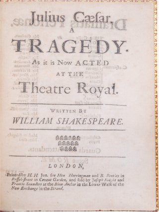 Item #926 Julius Caesar. William Shakespeare