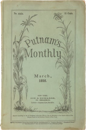 Item #936 I and My Chimney; In Putnam's Monthly. Herman Melville