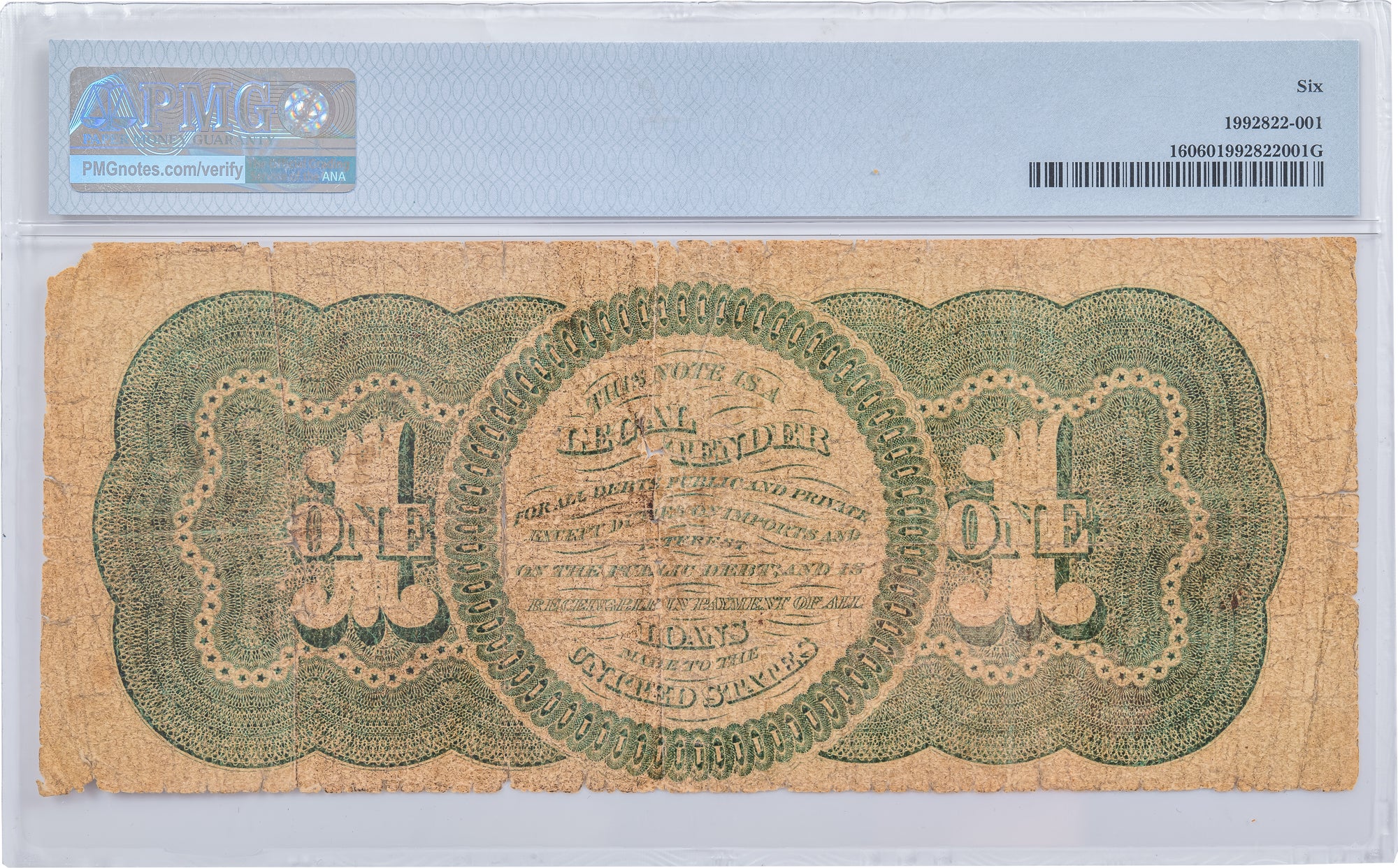 The First Dollar Bill | U. S. Currency