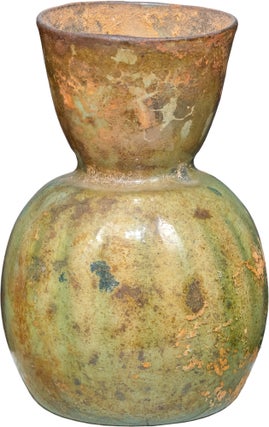 Item #941 Ancient Roman Glass Vase. Roman Empire