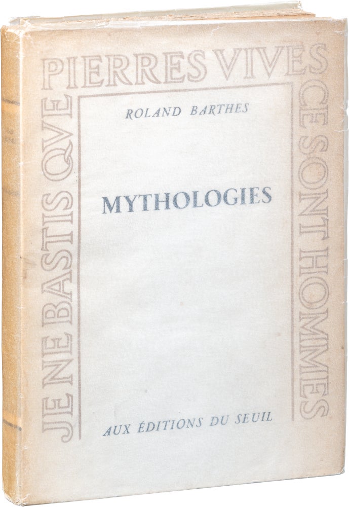 Item #967 Mythologies. Roland Barthes.