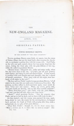 The New–England Magazine