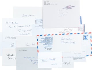 Item #993 Signatures from 13 Different Nobel Prize Winners